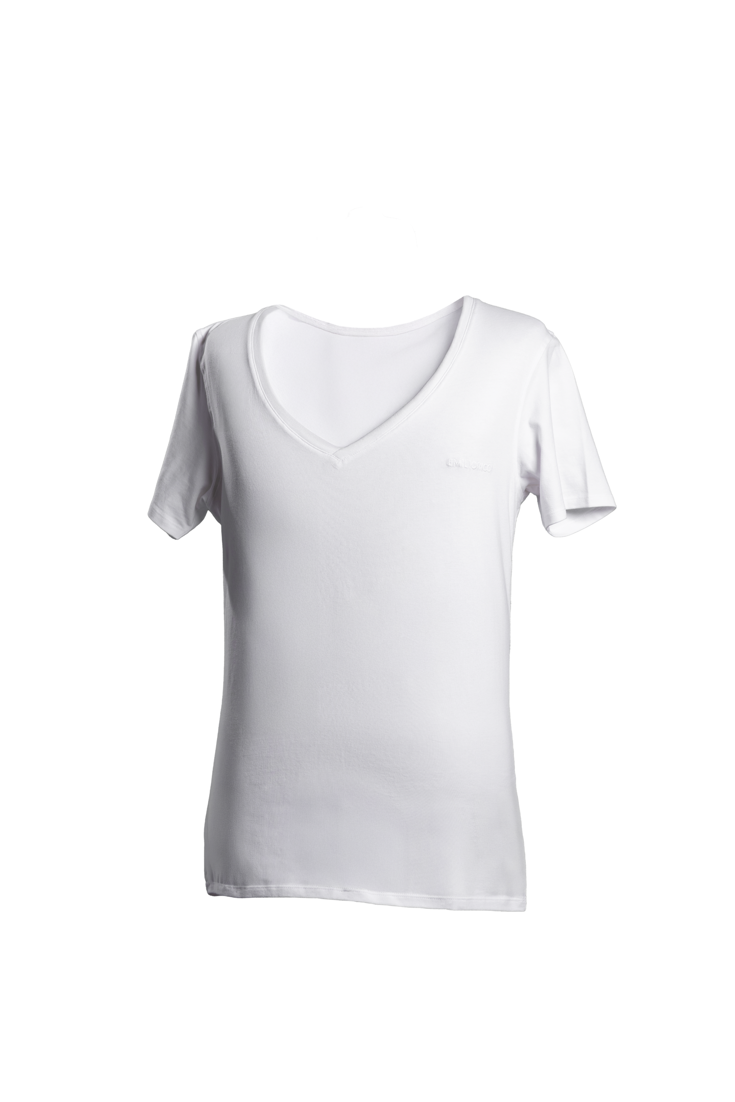 EMILIORICO Deep V-Neck T-Shirt